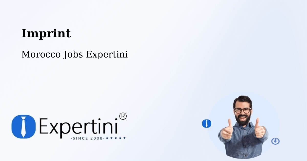 Imprint – Taznakht - Morocco Jobs Expertini